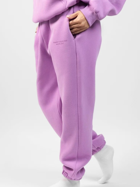 Comfrt Pants - 🆕 Comfrt - Pastel Lilac Fleece Sweatpants - Medium